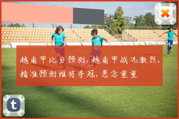 越南甲比分预测,越南甲战况激烈,精准预测谁将夺冠,悬念重重